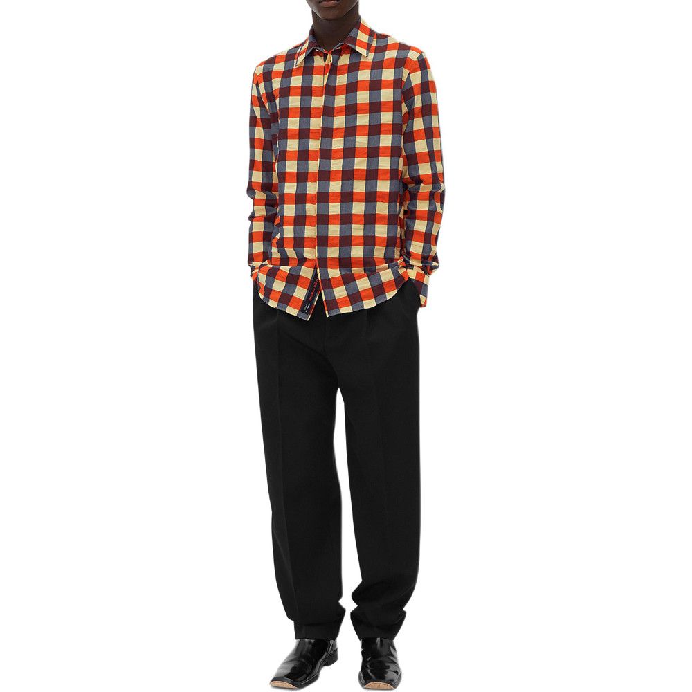 Bottega Veneta Bottega Veneta Plaid Long Sleeve Shirt Size 46 Size US S / EU 44-46 / 1 - 9 Thumbnail