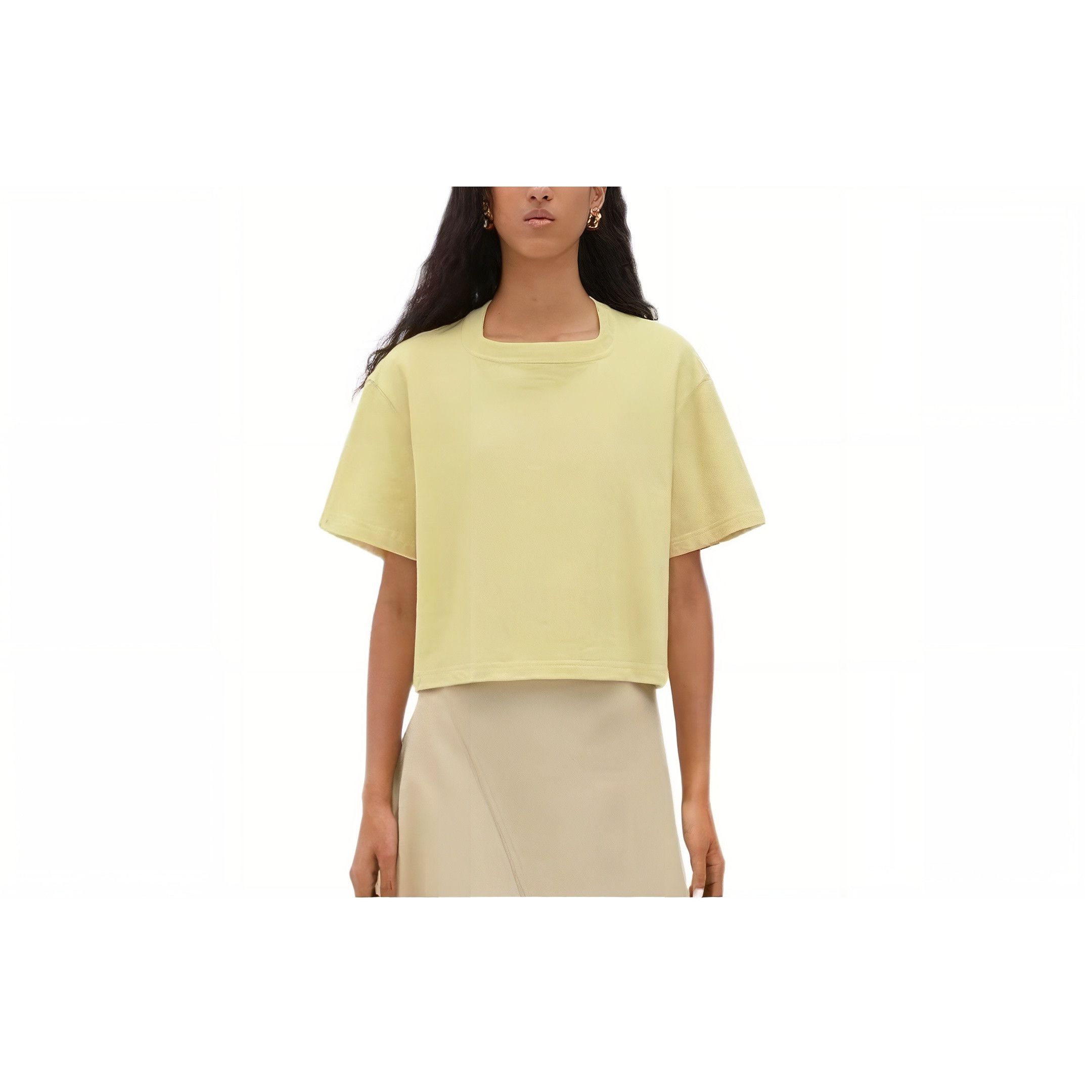 Bottega Veneta Bottega Veneta Square Neck T-Shirt Size M Size M / US 6-8 / IT 42-44 - 10 Thumbnail