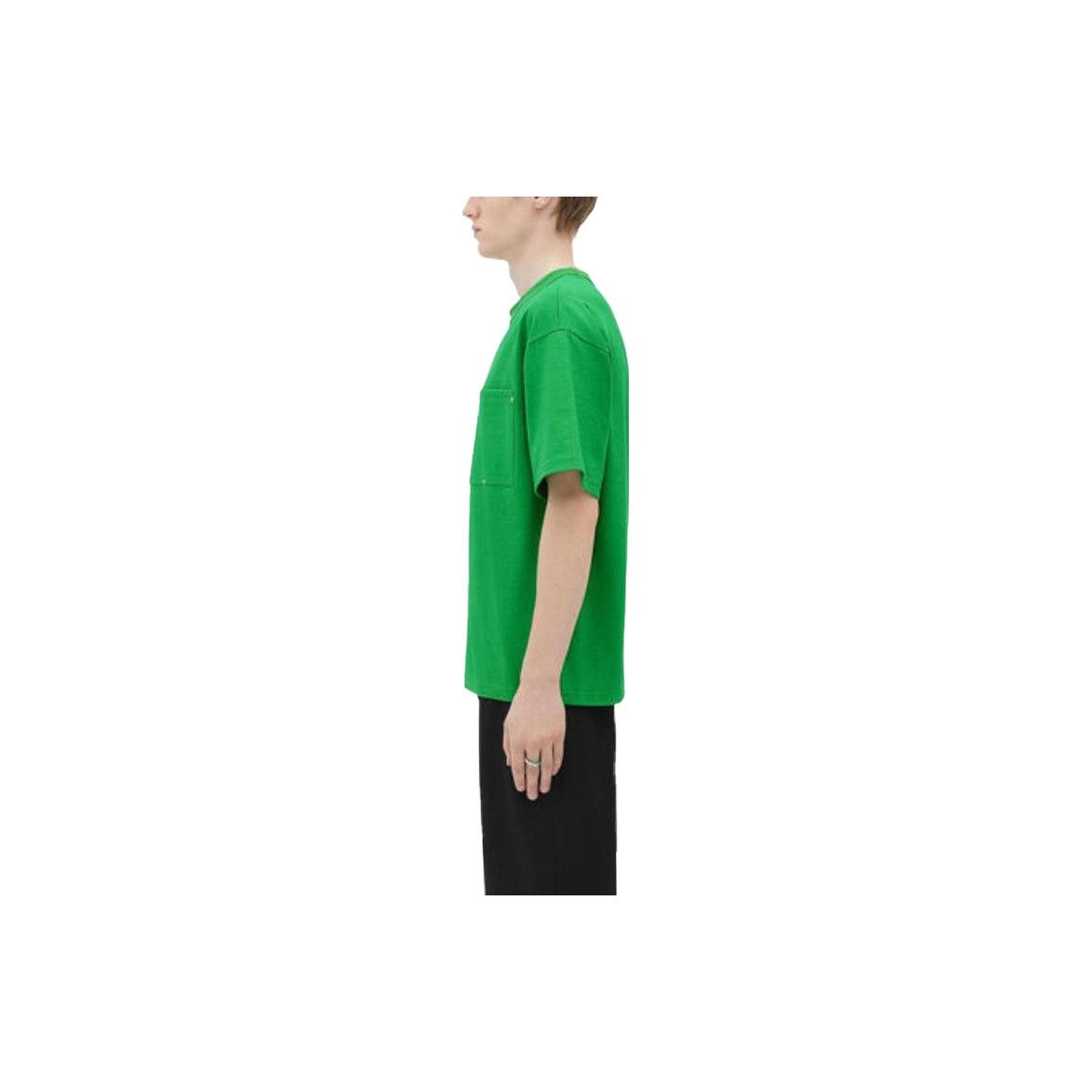 Bottega Veneta Bottega Veneta Green Pocket T-Shirt Size L Size US L / EU 52-54 / 3 - 8 Thumbnail