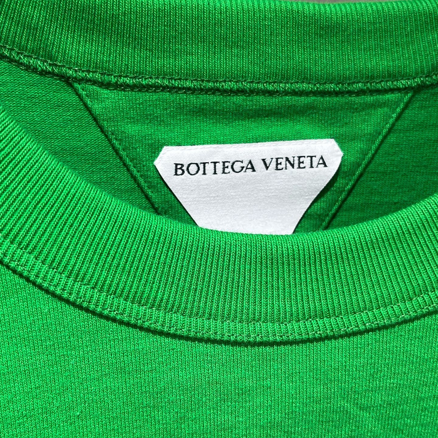 Bottega Veneta Bottega Veneta Green Pocket T-Shirt Size L Size US L / EU 52-54 / 3 - 3 Thumbnail