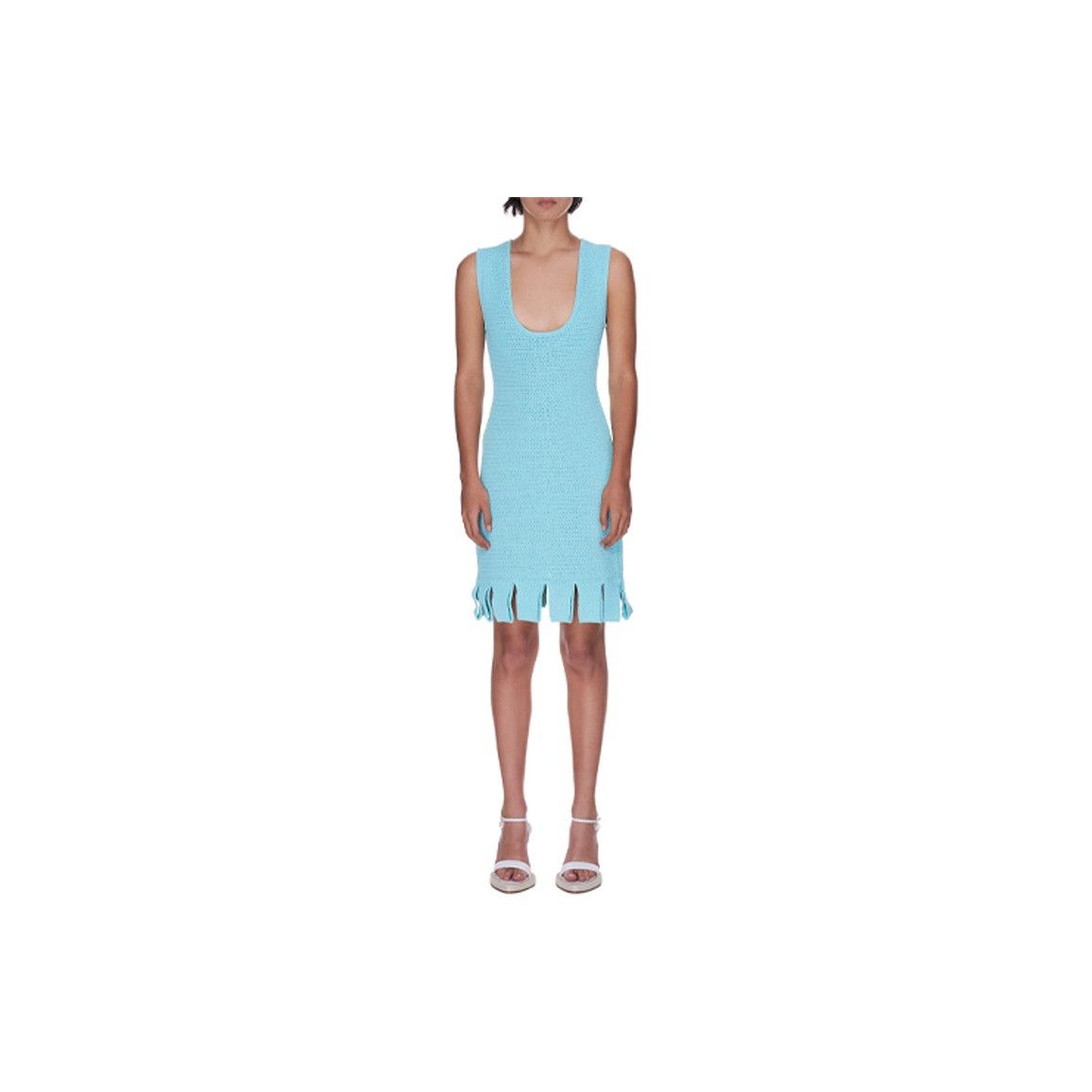 Bottega Veneta Bottega Veneta Knit Sleeveless Mini Dress Size S Size S / US 4 / IT 40 - 9 Thumbnail