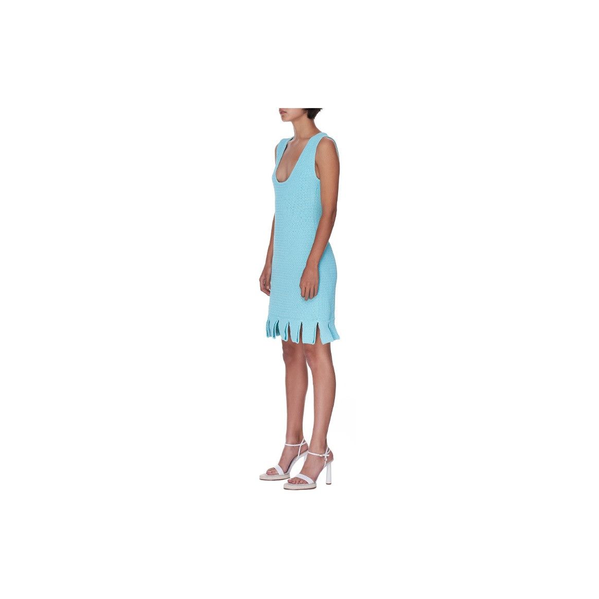 Bottega Veneta Bottega Veneta Knit Sleeveless Mini Dress Size S Size S / US 4 / IT 40 - 10 Thumbnail