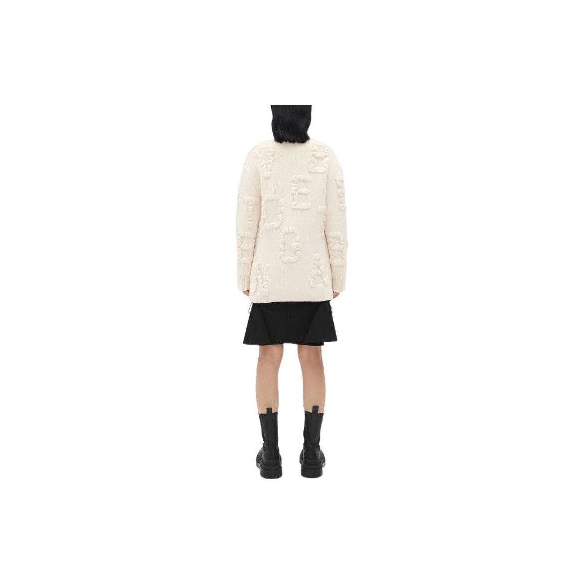 Bottega Veneta Bottega Veneta Textured V-Neck Cardigan Size S Size S / US 4 / IT 40 - 9 Thumbnail