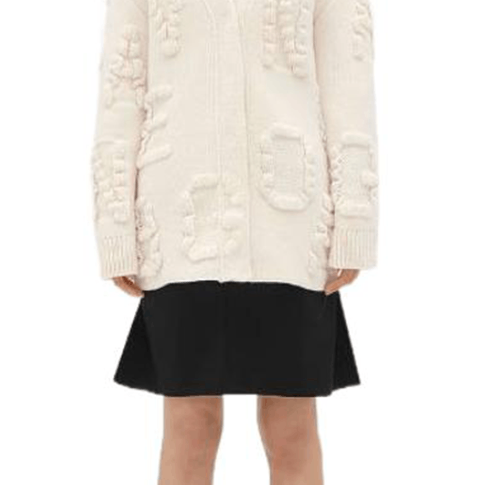 Bottega Veneta Bottega Veneta Textured V-Neck Cardigan Size S Size S / US 4 / IT 40 - 10 Thumbnail