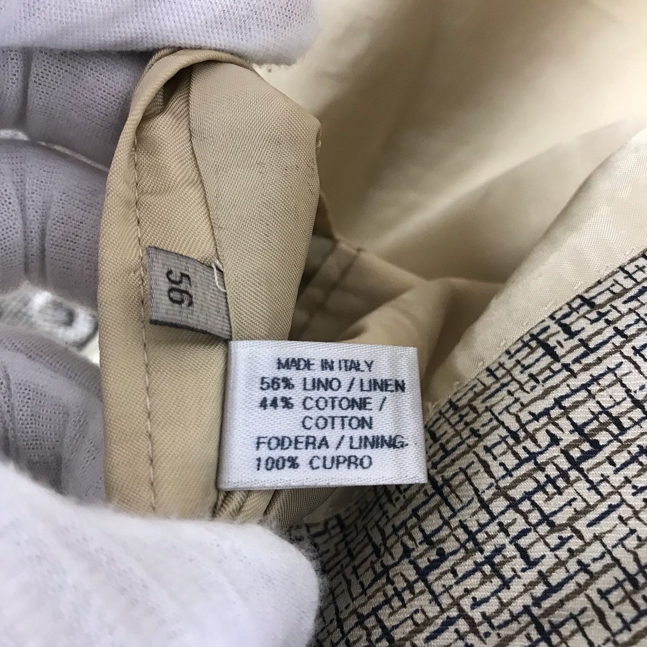 Bottega Veneta Bottega Veneta Textured Linen Blend Blazer Size 56 Size 46R - 4 Thumbnail
