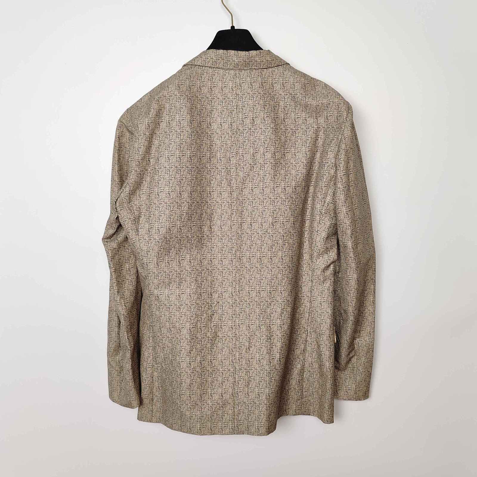 Bottega Veneta Bottega Veneta Textured Linen Blend Blazer Size 56 Size 46R - 2 Thumbnail