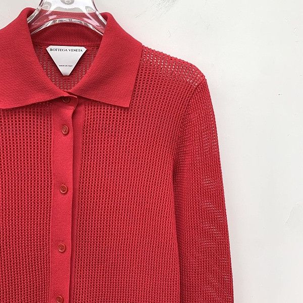 Bottega Veneta Bottega Veneta Mesh Knit Cardigan Size S Size S / US 4 / IT 40 - 6 Thumbnail