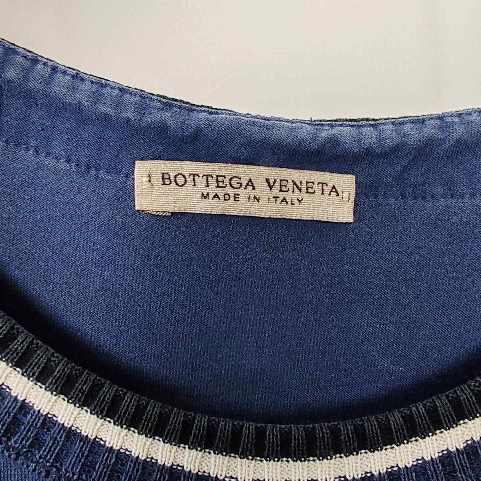 Bottega Veneta Bottega Veneta Striped Collar Cotton T-Shirt Size 48 Size US M / EU 48-50 / 2 - 3 Thumbnail