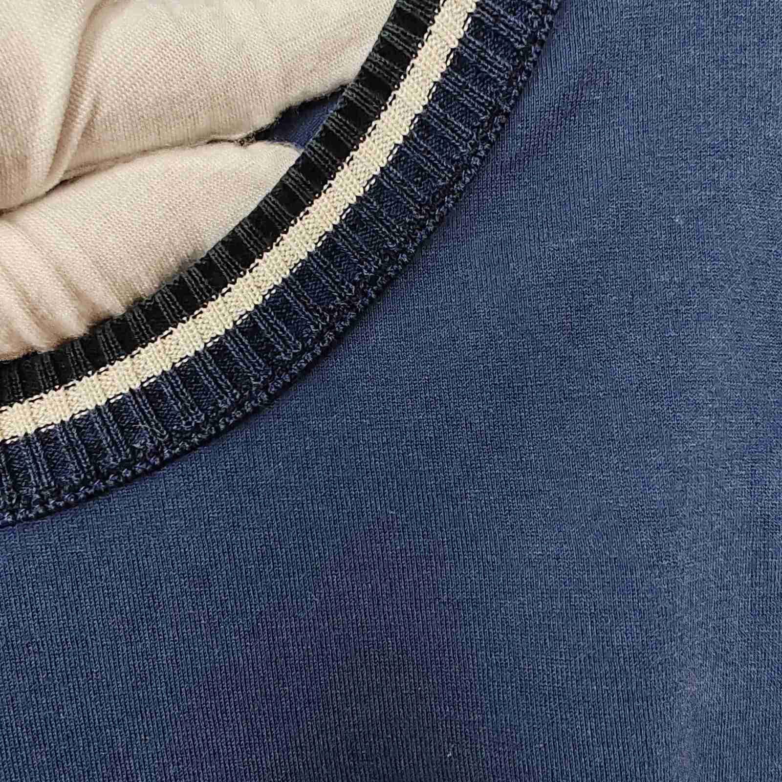 Bottega Veneta Bottega Veneta Striped Collar Cotton T-Shirt Size 48 Size US M / EU 48-50 / 2 - 7 Thumbnail
