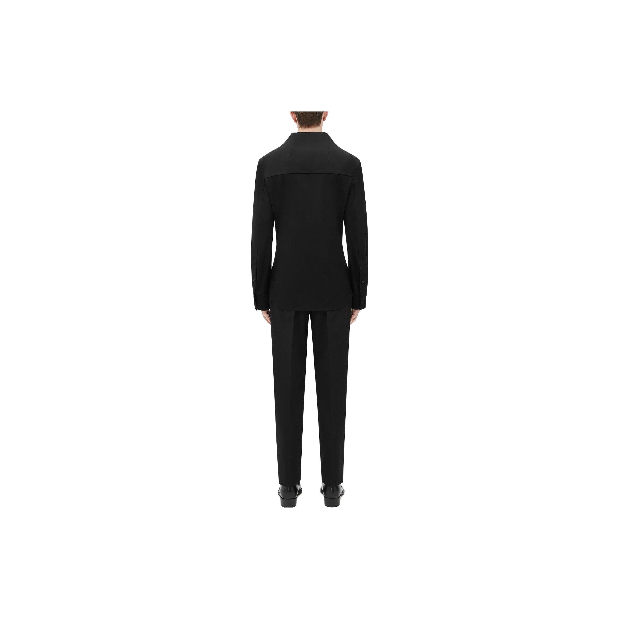 Bottega Veneta Bottega Veneta Wool Blend Button Up Shirt Size M Size US M / EU 48-50 / 2 - 9 Thumbnail