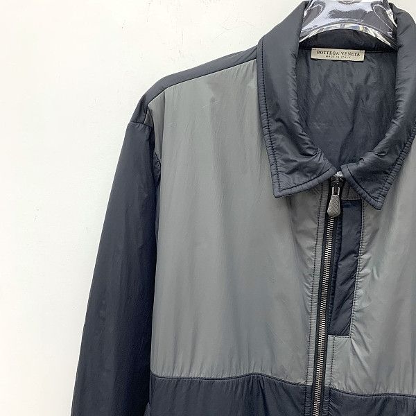 Bottega Veneta Bottega Veneta Two-tone Nylon Zip Jacket Size 48 Size US M / EU 48-50 / 2 - 7 Thumbnail