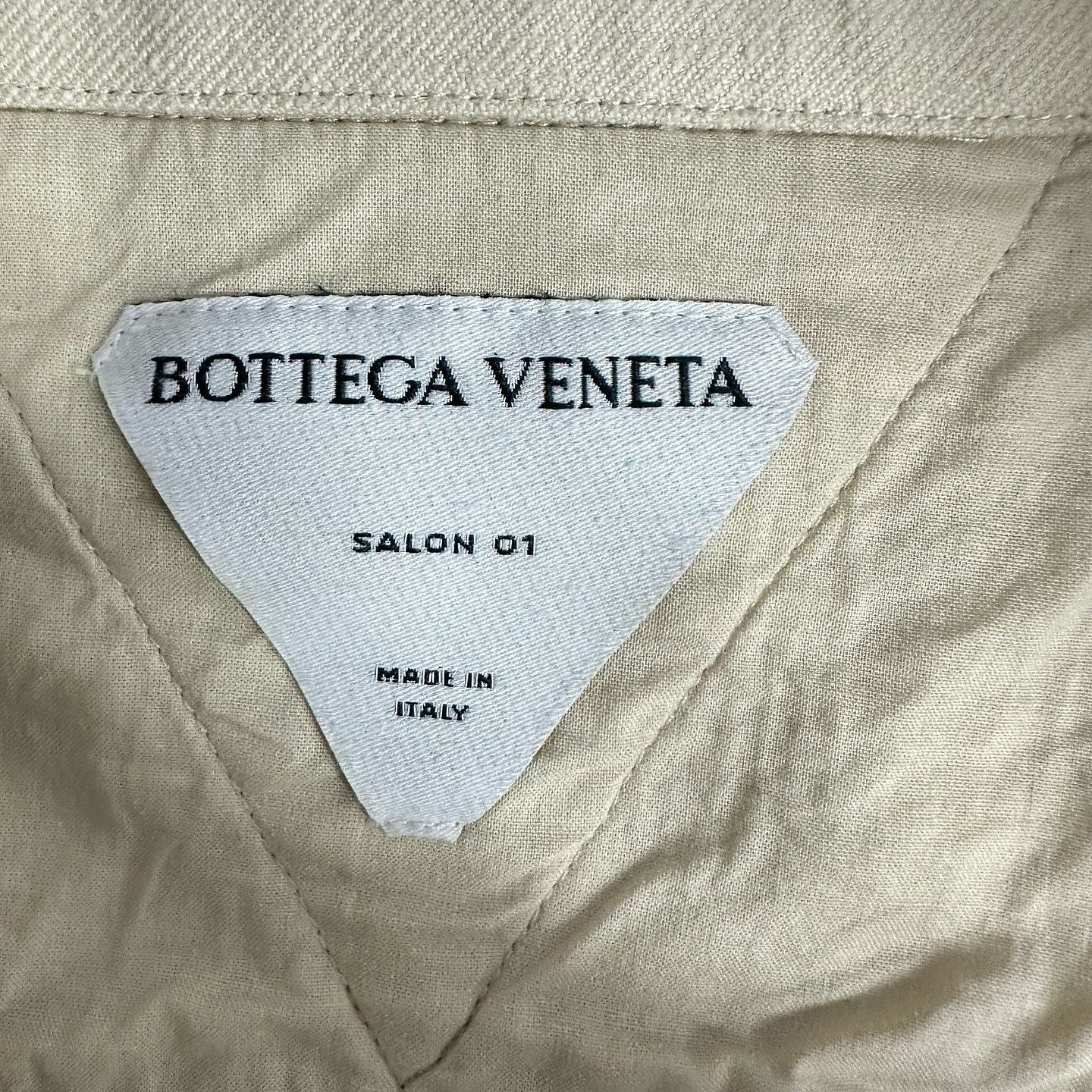 Bottega Veneta Bottega Veneta Cotton Button Up Shirt Size 50 Size US M / EU 48-50 / 2 - 3 Thumbnail
