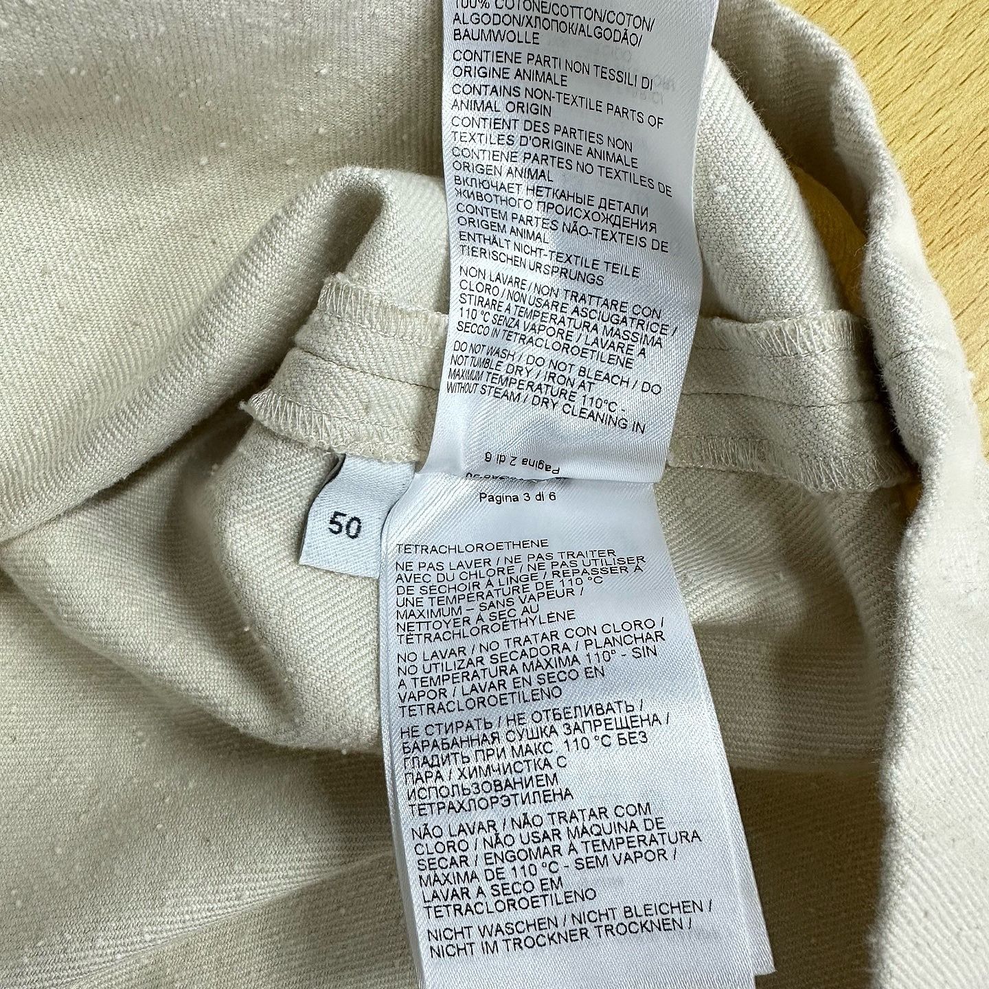 Bottega Veneta Bottega Veneta Cotton Button Up Shirt Size 50 Size US M / EU 48-50 / 2 - 6 Thumbnail