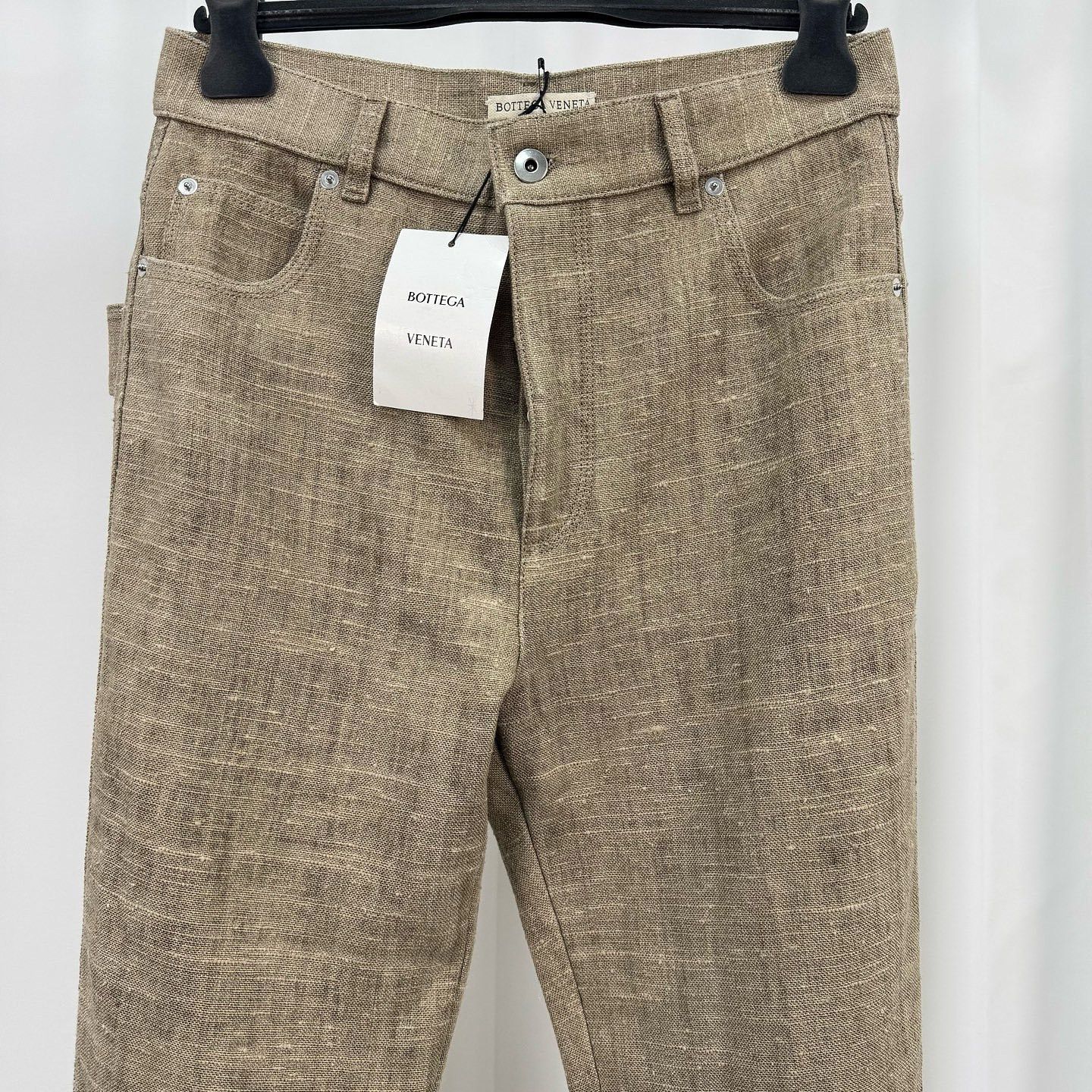 Bottega Veneta Bottega Veneta Linen Pants Size 40 Size 27" / US 4 / IT 40 - 5 Thumbnail