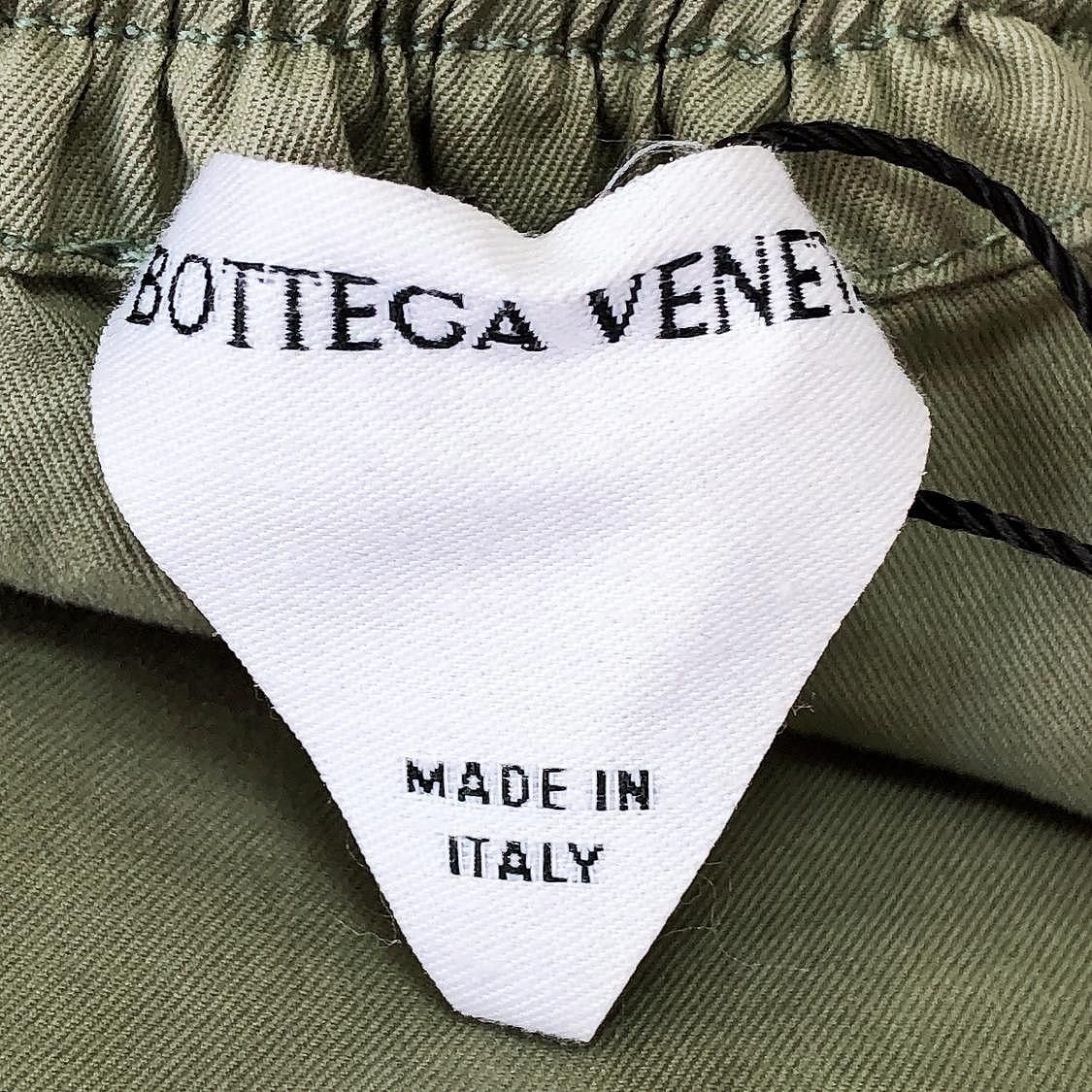 Bottega Veneta Bottega Veneta Green Cotton Midi Skirt Size 34 Size 24" / US 00 / IT 34 - 3 Thumbnail