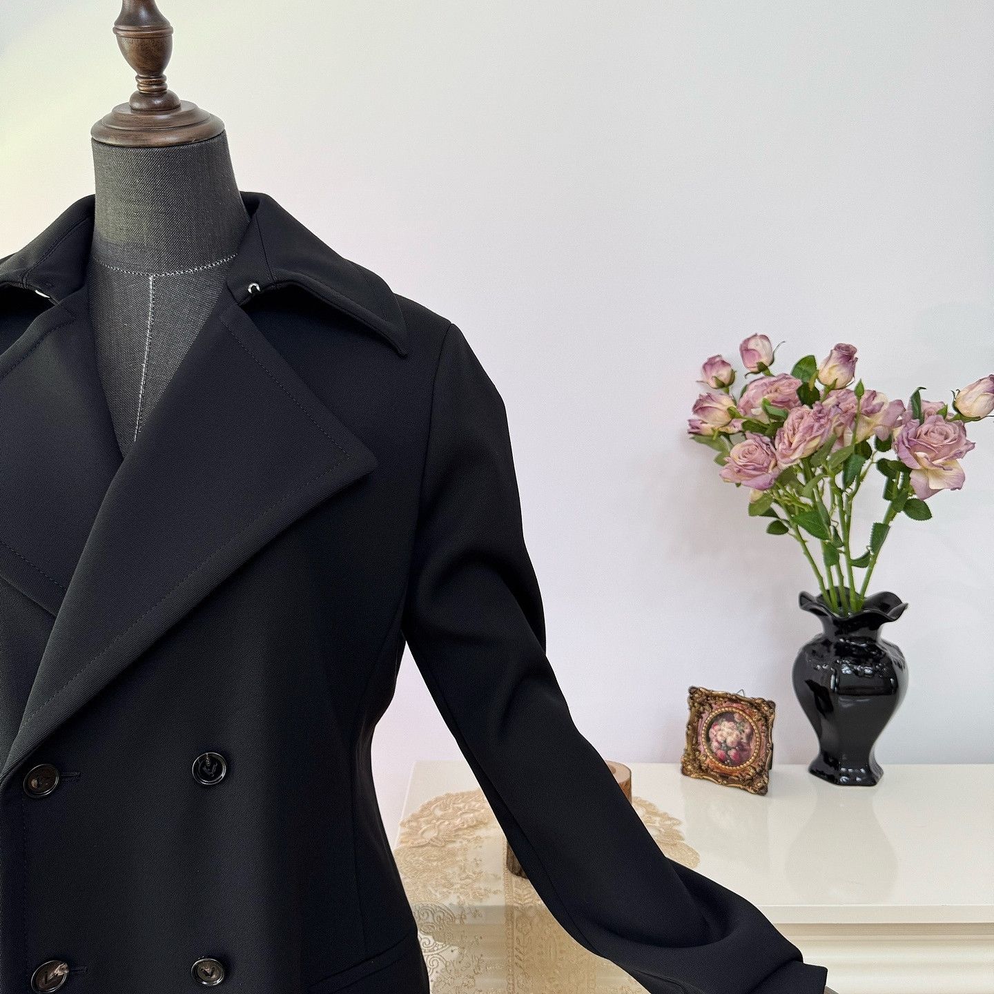 Bottega Veneta Bottega Veneta Wool Double-Breasted Coat Size 44 Size M / US 6-8 / IT 42-44 - 6 Thumbnail