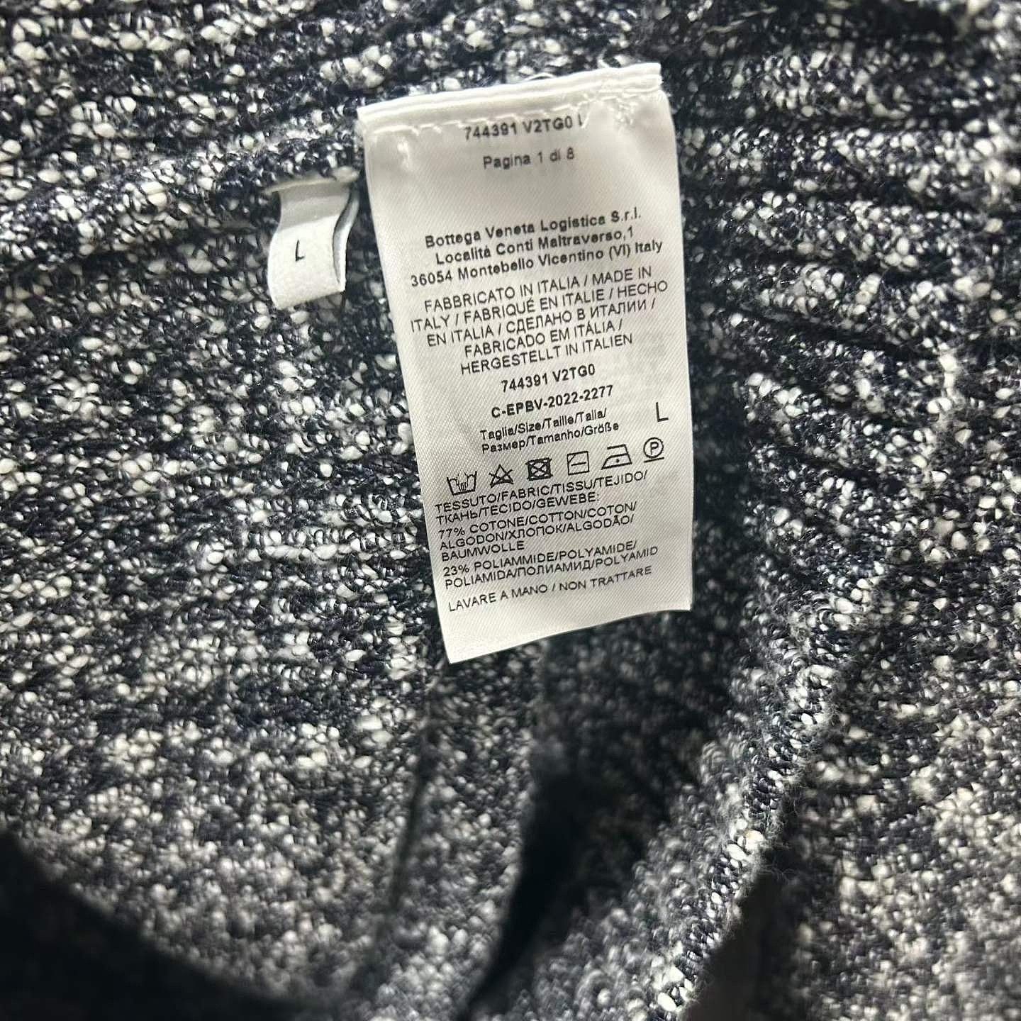 Bottega Veneta Bottega Veneta Speckled Half-Zip Sweater Size L Size US L / EU 52-54 / 3 - 4 Thumbnail
