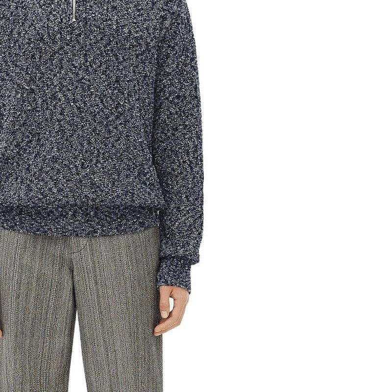 Bottega Veneta Bottega Veneta Speckled Half-Zip Sweater Size L Size US L / EU 52-54 / 3 - 11 Thumbnail