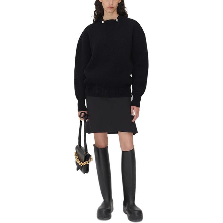 Bottega Veneta Bottega Veneta Wool Blend Mini Skirt M Size 28" / US 6 / IT 42 - 8 Thumbnail