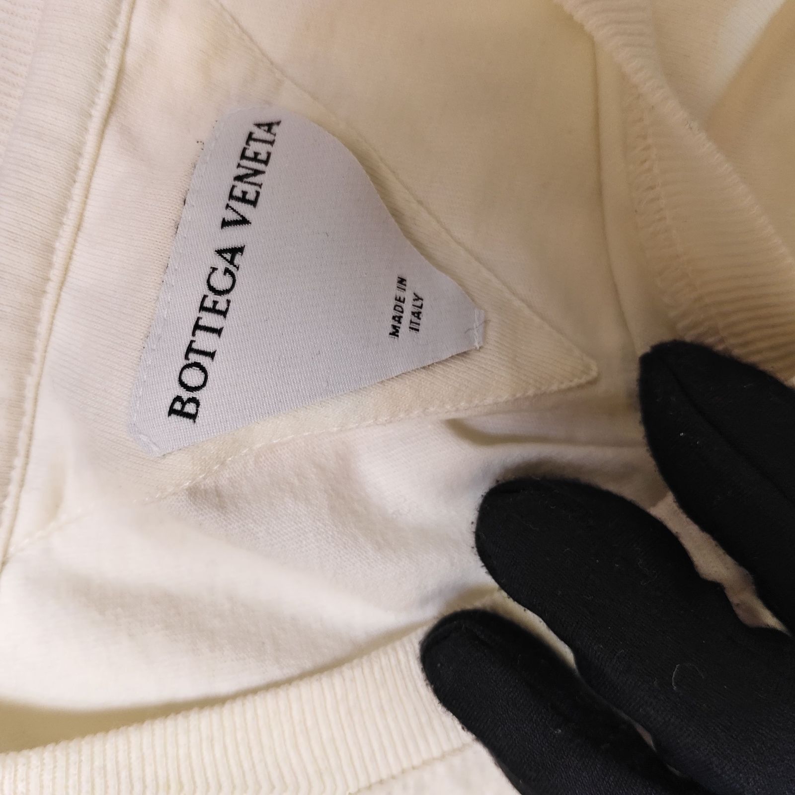 Bottega Veneta Bottega Veneta Cotton Long Sleeve T-Shirt Size M Size US M / EU 48-50 / 2 - 8 Thumbnail