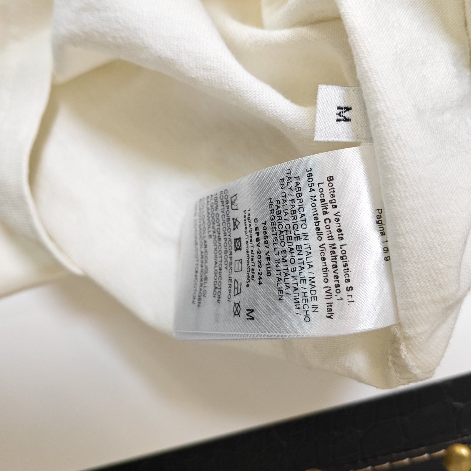 Bottega Veneta Bottega Veneta Cotton Long Sleeve T-Shirt Size M Size US M / EU 48-50 / 2 - 4 Thumbnail