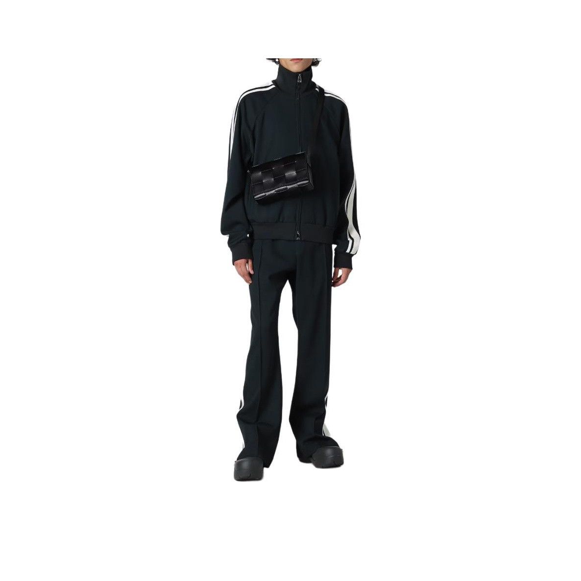 Bottega Veneta Bottega Veneta Striped Track Jacket Size L Size US L / EU 52-54 / 3 - 6 Thumbnail