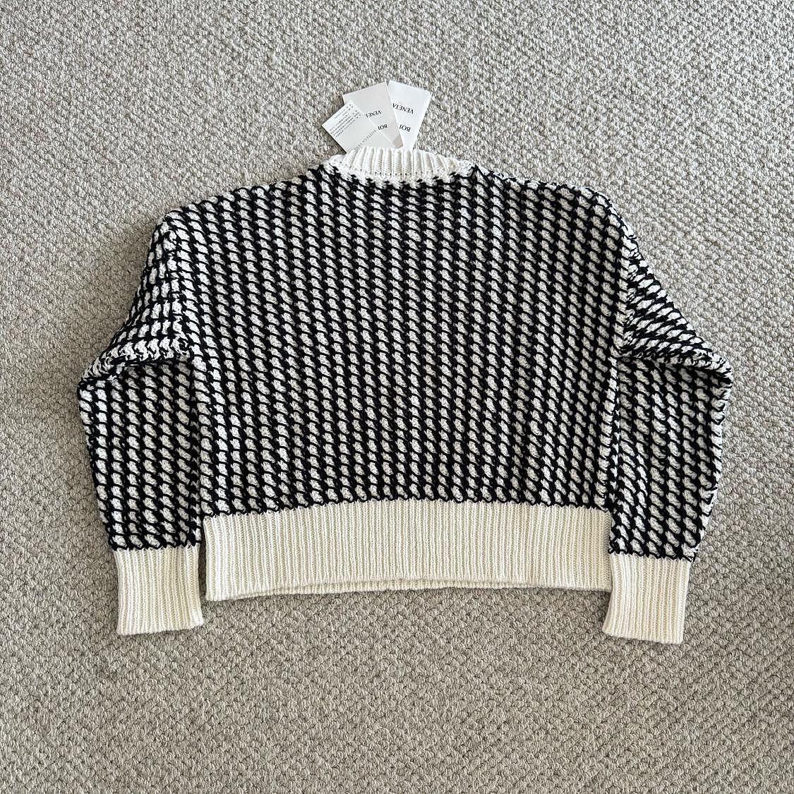 Bottega Veneta Bottega Veneta Textured Knit Sweater Size M Size M / US 6-8 / IT 42-44 - 2 Thumbnail
