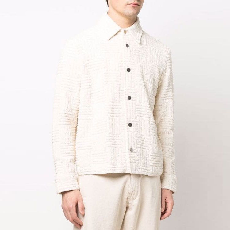 Bottega Veneta Bottega Veneta Textured Button Up Jacket Size L Size US L / EU 52-54 / 3 - 9 Thumbnail