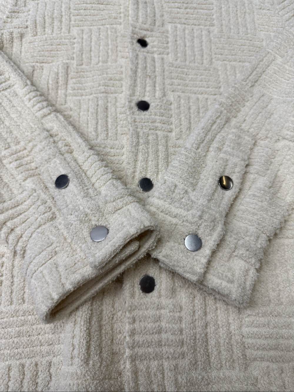 Bottega Veneta Bottega Veneta Textured Button Up Jacket Size L Size US L / EU 52-54 / 3 - 5 Thumbnail