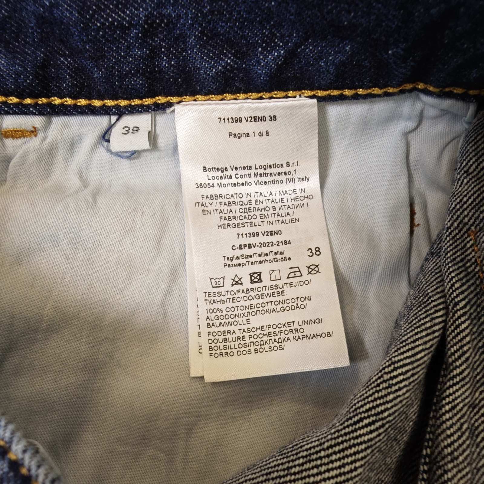 Bottega Veneta Bottega Veneta V-Stitch Jeans Size 38 Size 26" / US 2 / IT 38 - 4 Thumbnail