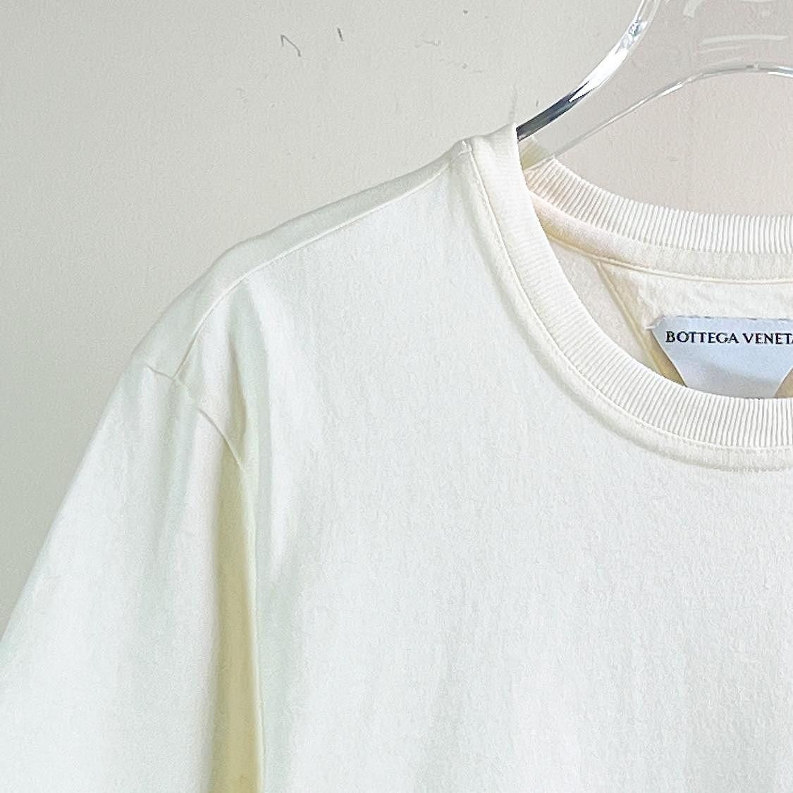 Bottega Veneta Bottega Veneta White Crewneck T-Shirt Size XS Size XS / US 0-2 / IT 36-38 - 5 Thumbnail