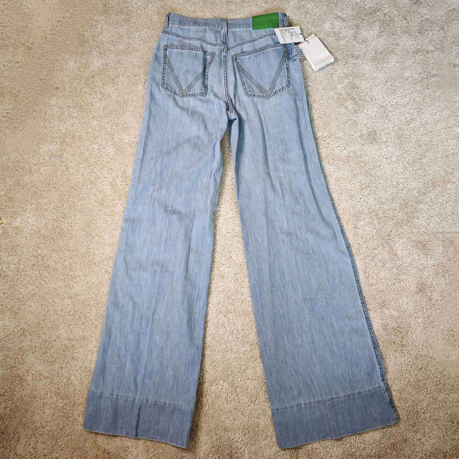 Bottega Veneta Bottega Veneta Light Blue Denim Jeans Size 38 Size 26" / US 2 / IT 38 - 2 Thumbnail
