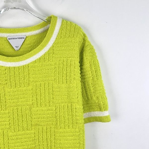 Bottega Veneta Bottega Veneta Textured Knit T-Shirt Size M Size US M / EU 48-50 / 2 - 5 Thumbnail