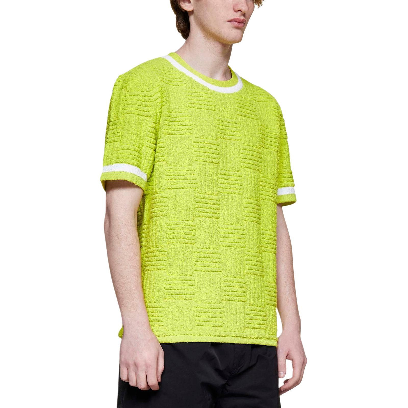 Bottega Veneta Bottega Veneta Textured Knit T-Shirt Size M Size US M / EU 48-50 / 2 - 9 Thumbnail