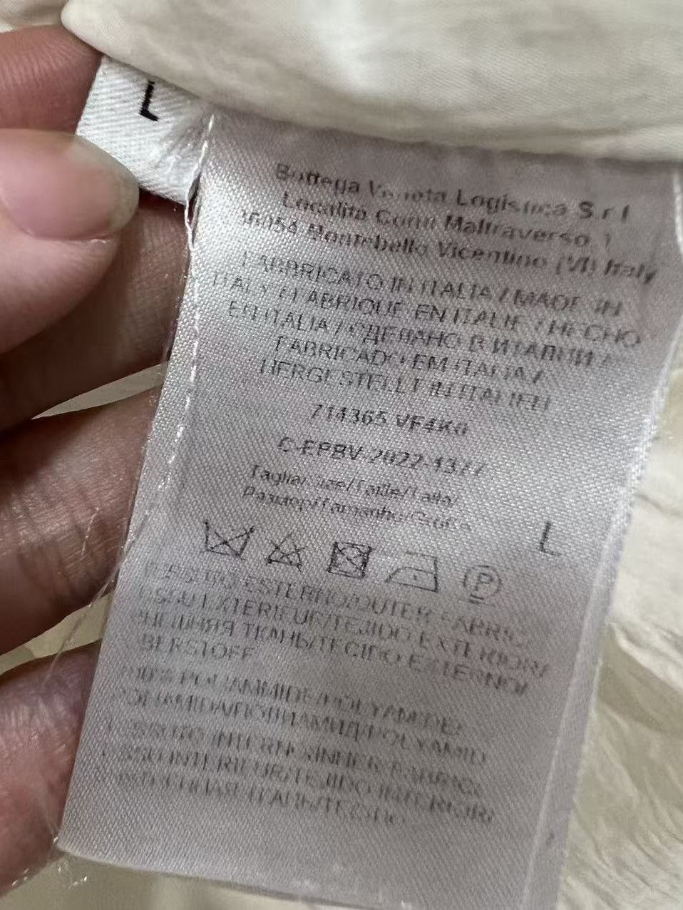 Bottega Veneta Bottega Veneta Nylon Shirt Jacket Size L Size US L / EU 52-54 / 3 - 4 Thumbnail