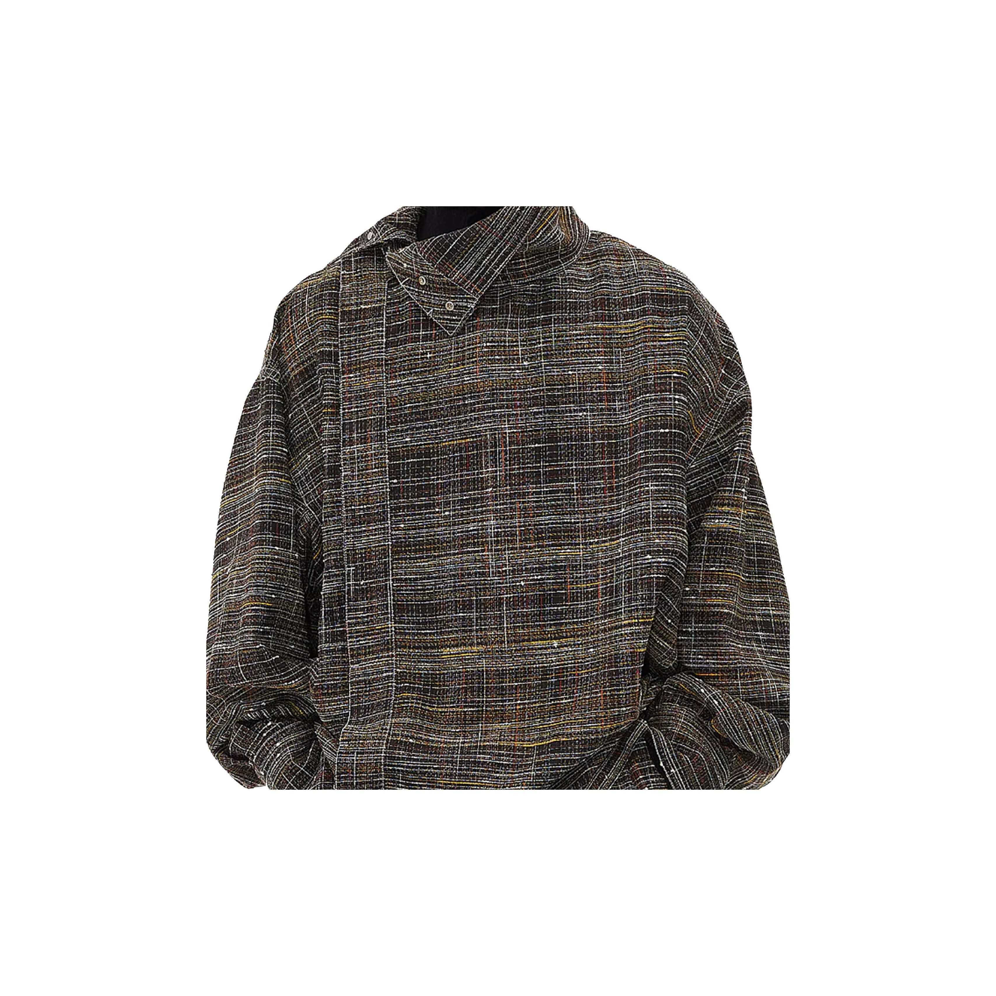 Bottega Veneta Bottega Veneta Mixed Texture Snap Button Shirt Size S Size US S / EU 44-46 / 1 - 12 Thumbnail