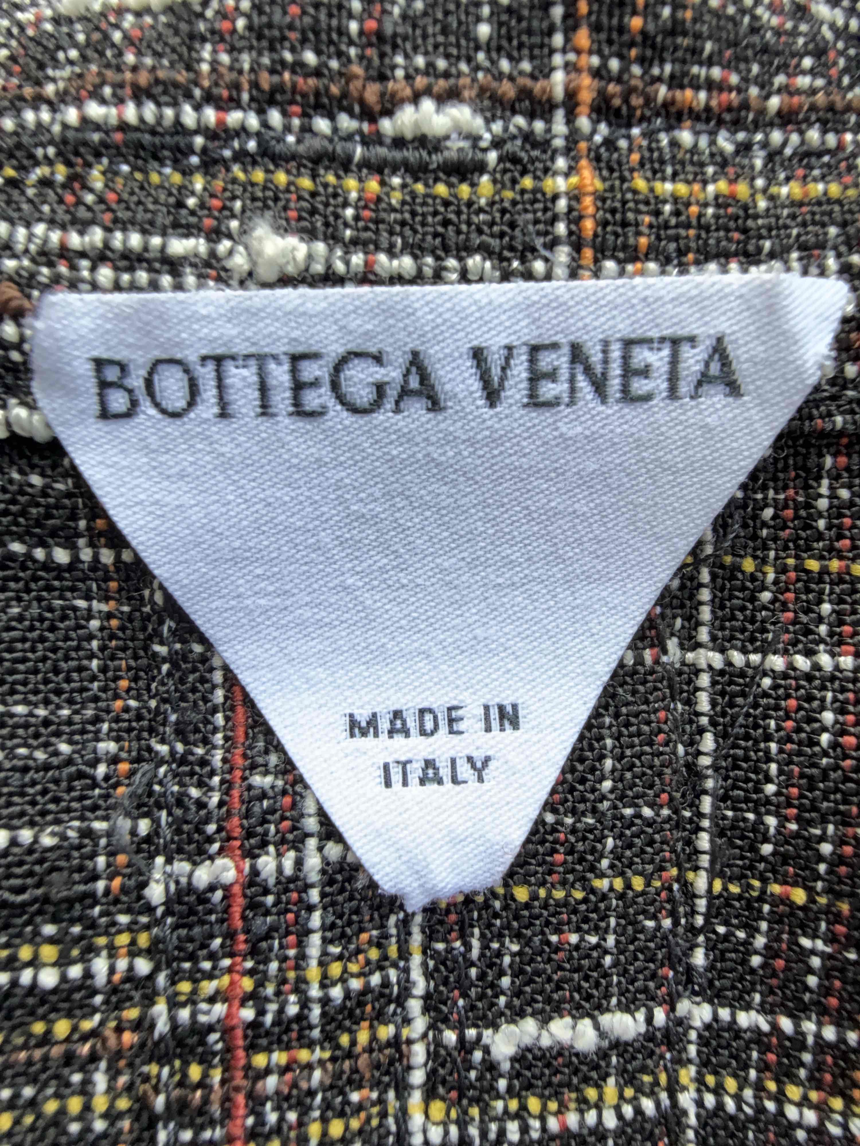 Bottega Veneta Bottega Veneta Mixed Texture Snap Button Shirt Size S Size US S / EU 44-46 / 1 - 3 Thumbnail