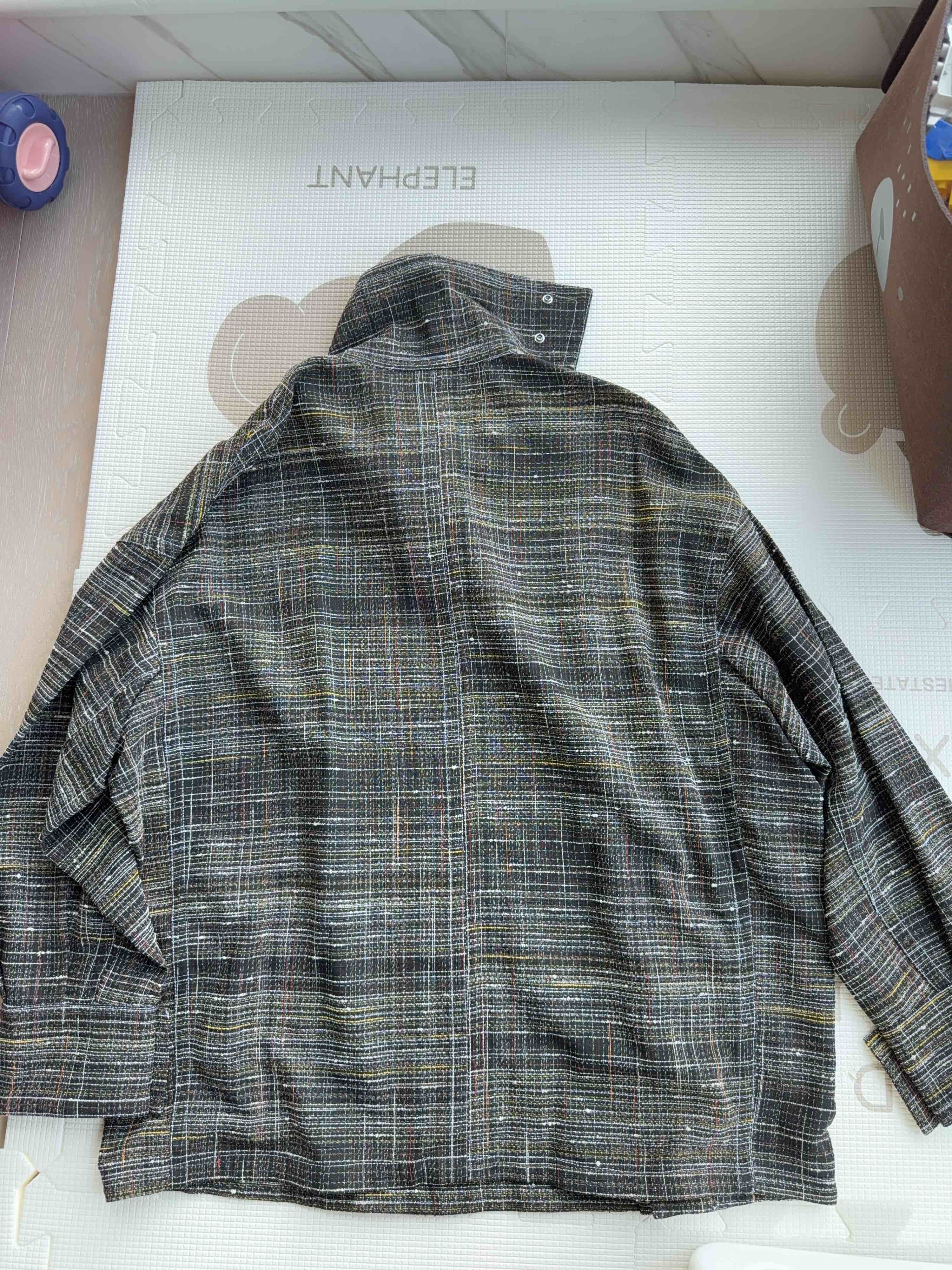 Bottega Veneta Bottega Veneta Mixed Texture Snap Button Shirt Size S Size US S / EU 44-46 / 1 - 2 Thumbnail