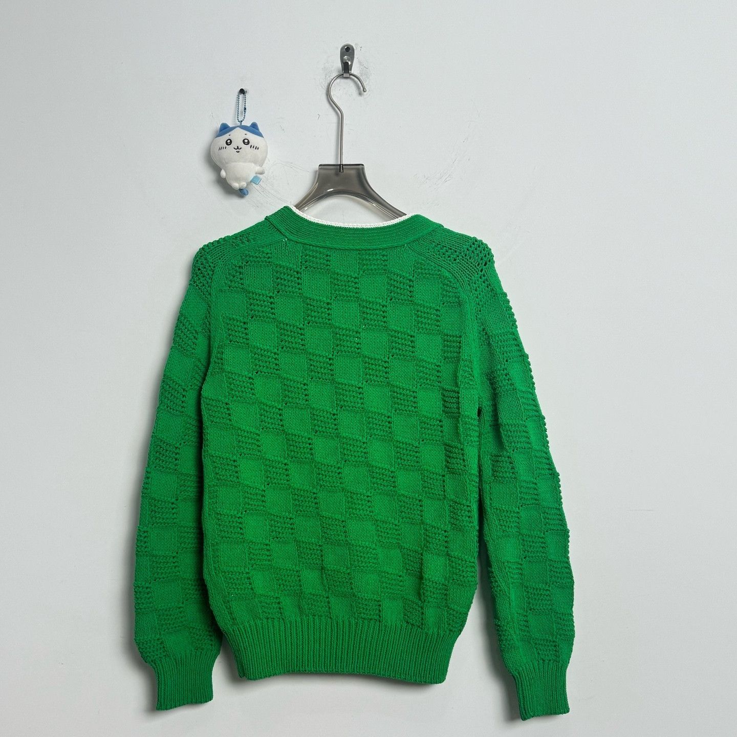 Bottega Veneta Bottega Veneta Green Knit Cardigan Size S Size S / US 4 / IT 40 - 2 Thumbnail