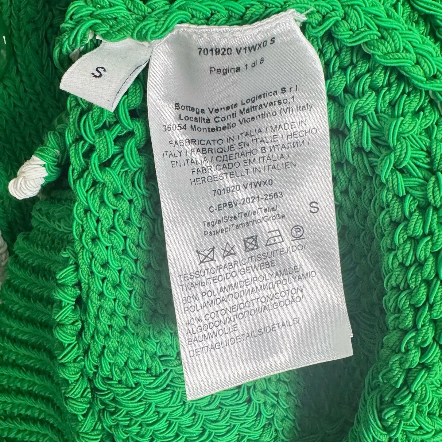 Bottega Veneta Bottega Veneta Green Knit Cardigan Size S Size S / US 4 / IT 40 - 4 Thumbnail