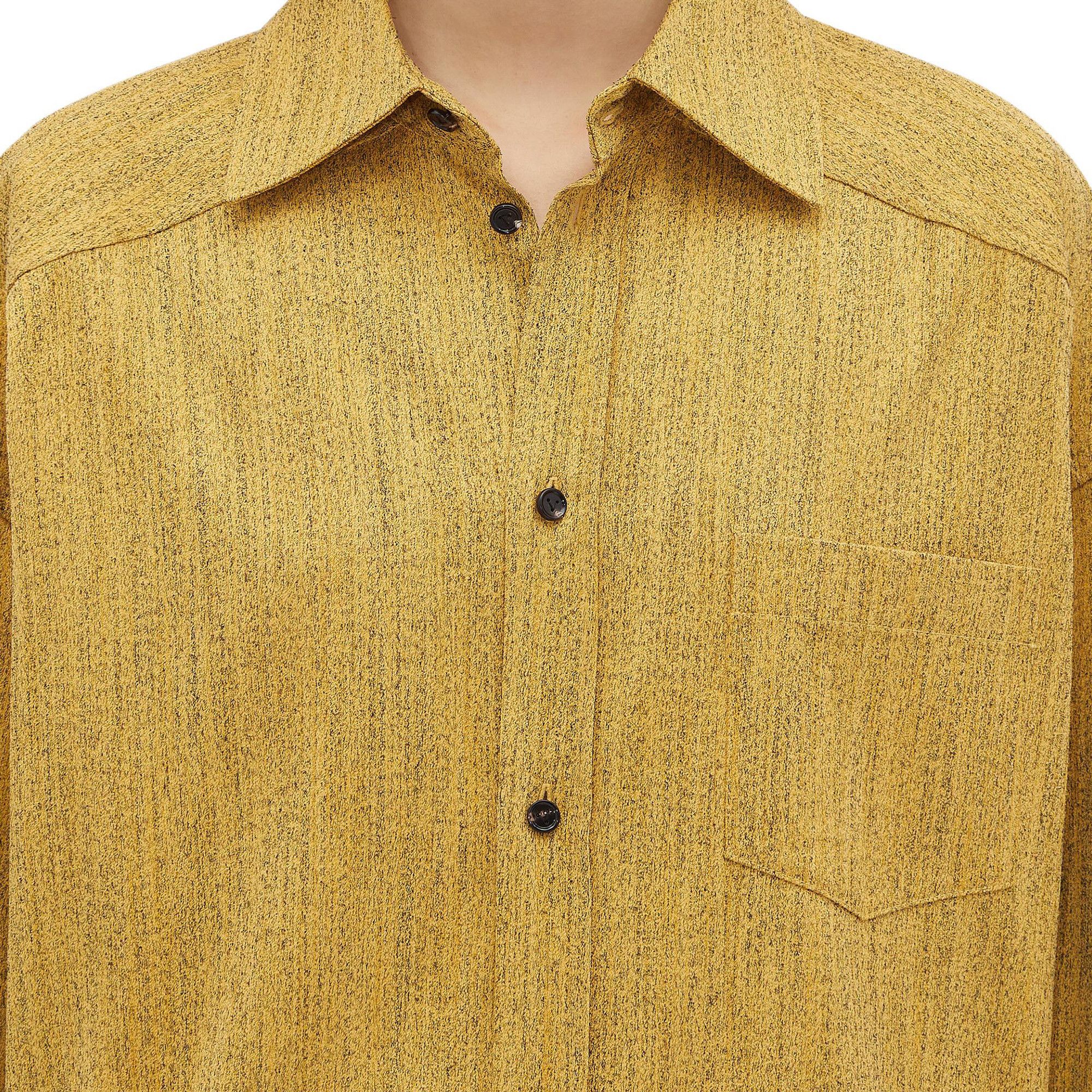Bottega Veneta Bottega Veneta Texture Button Up Shirt Size 40 Size S / US 4 / IT 40 - 13 Thumbnail