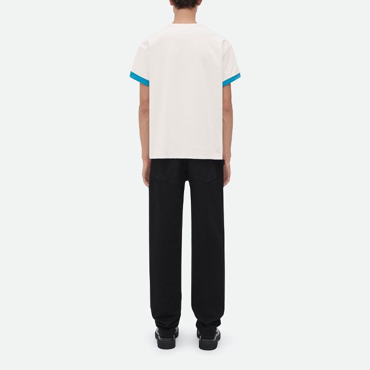 Bottega Veneta Bottega Veneta Contrast Trim T-Shirt Size S Size US S / EU 44-46 / 1 - 9 Thumbnail