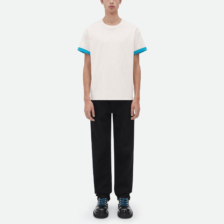 Bottega Veneta Bottega Veneta Contrast Trim T-Shirt Size S Size US S / EU 44-46 / 1 - 8 Thumbnail