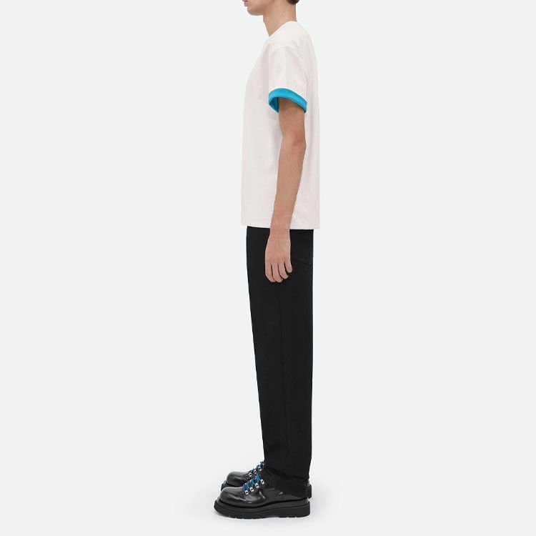 Bottega Veneta Bottega Veneta Contrast Trim T-Shirt Size S Size US S / EU 44-46 / 1 - 10 Thumbnail