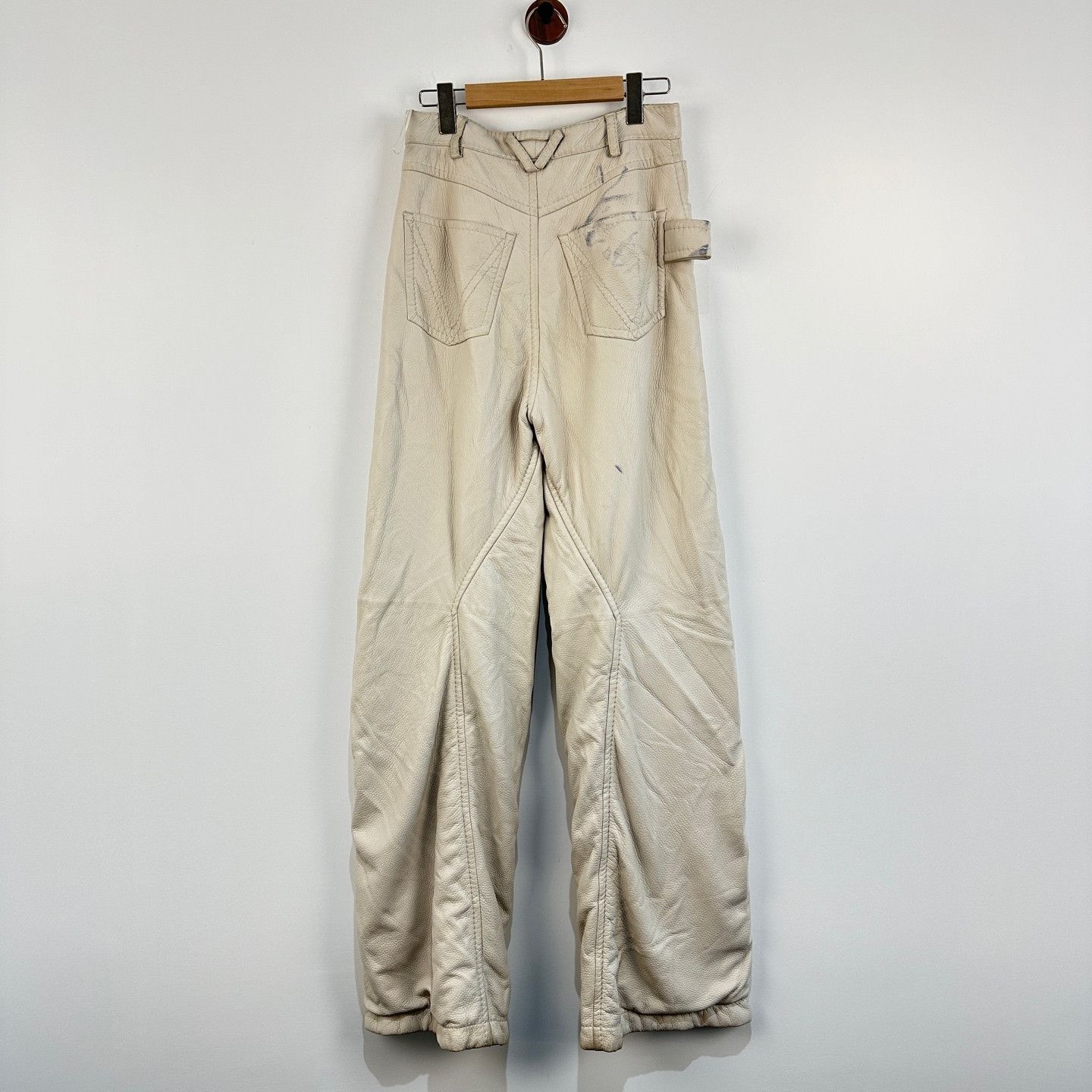 Bottega Veneta Bottega Veneta Deer Leather Pants Size 46 Size 32" / US 10 / IT 46 - 2 Thumbnail