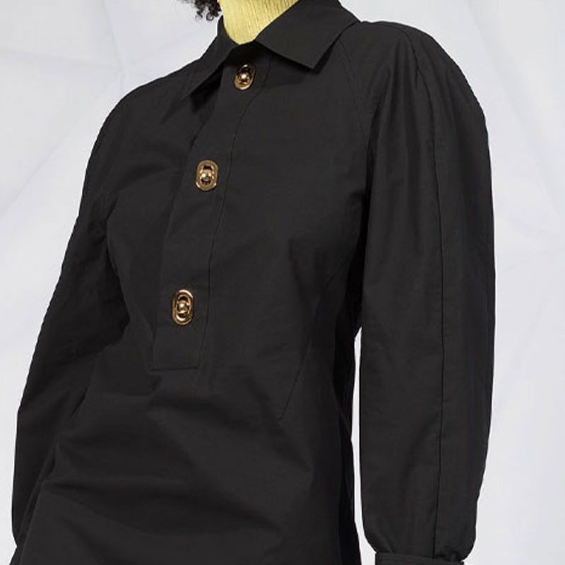 Bottega Veneta Bottega Veneta Gold-Tone Button Midi Dress IT 36 Size XS / US 0-2 / IT 36-38 - 10 Thumbnail