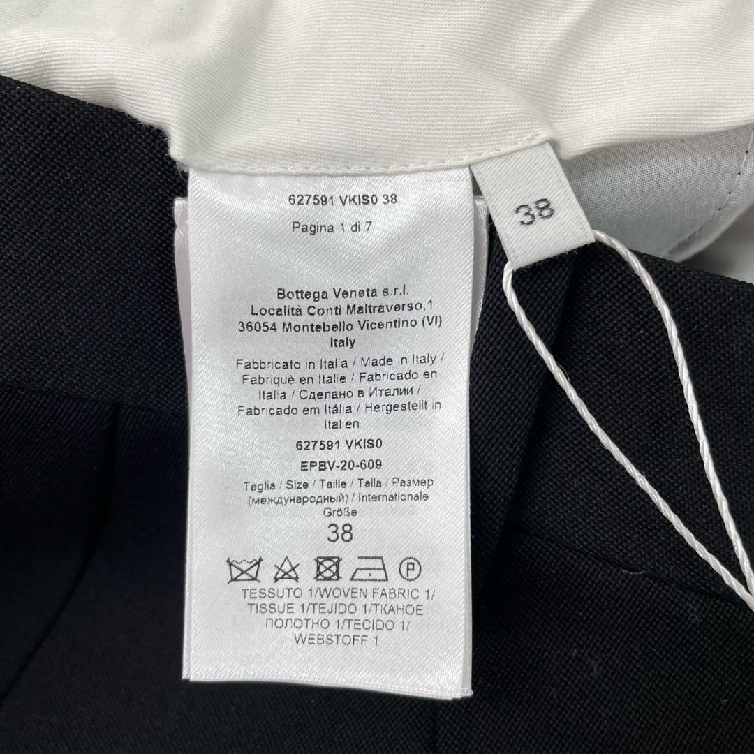 Bottega Veneta Bottega Veneta Wool Pleated Wide Leg Pants Size 38 Size 26" / US 2 / IT 38 - 7 Thumbnail