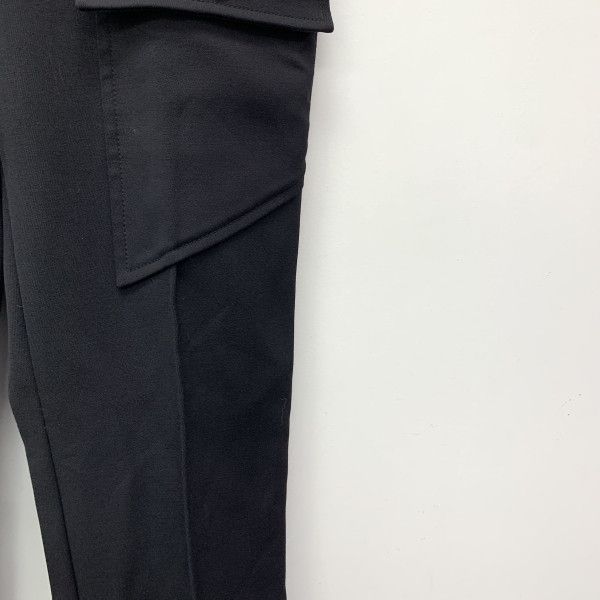 Bottega Veneta Bottega Veneta Black Wool Cargo Pants Size 36 Size 25" / US 0 / IT 36 - 7 Thumbnail