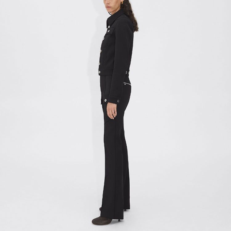 Bottega Veneta Bottega Veneta Black Wool Cargo Pants Size 36 Size 25" / US 0 / IT 36 - 10 Thumbnail