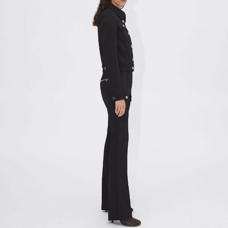 Bottega Veneta Bottega Veneta Black Wool Cargo Pants Size 36 Size 25" / US 0 / IT 36 - 11 Thumbnail
